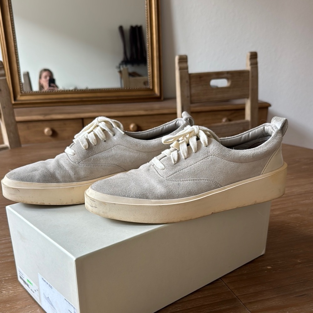 Fear of God Men's Suede Leather Sneakers